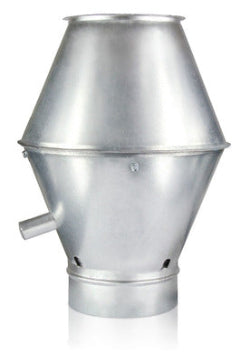 Deflektorhaube Rund mit Muffe
