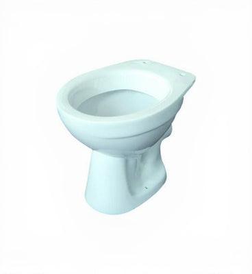 Stand WC Abgang waagrecht spülrandlos.