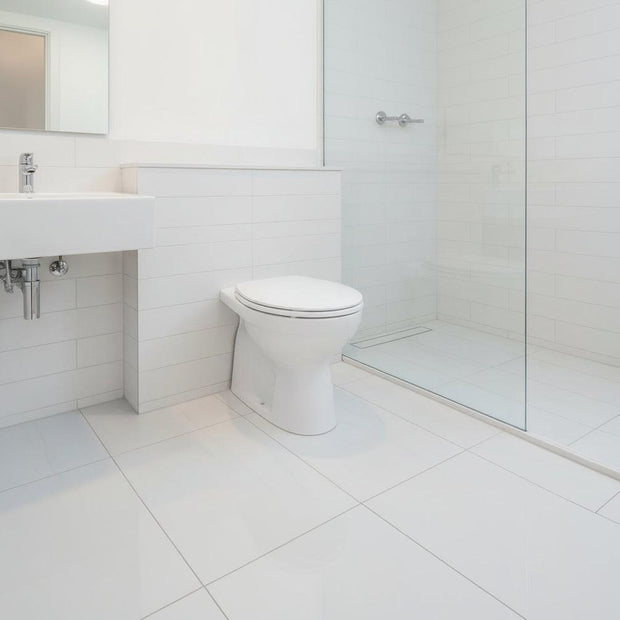 Stand WC Abgang waagrecht spülrandlos