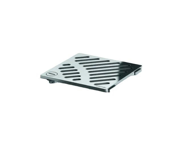 DRAIN Edelstahlrost massiv 150 mm, verriegelbar
