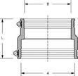 CONEL Gummi Adapterkupplung DRAIN LINK