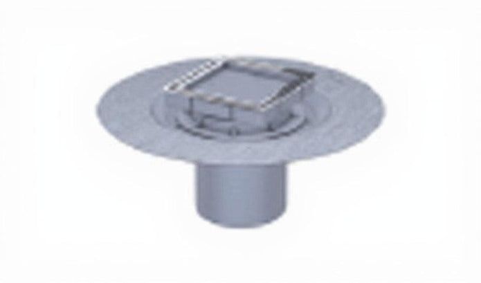 DRAIN Dünnbettaufsatzstück mit Edelstahl Rahmen 150mm