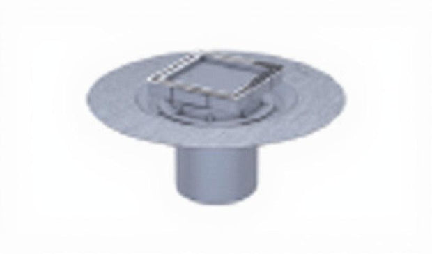 DRAIN Dünnbettaufsatzstück mit Edelstahl Rahmen 150mm