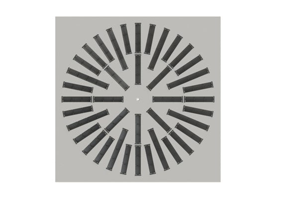 Drallauslass Zuluft quadratisch