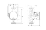GRUNDFOS Hocheffizienz Umwälzpumpe ALPHA2 GO 25-40 130