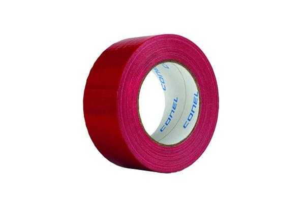 Klebeband für Isolierschlauch rot 50mm 50m Rolle.