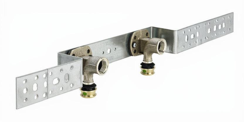 Montageeinheit Raxofix 70x150mm Stahl verzinkt, Halterung gekröpft