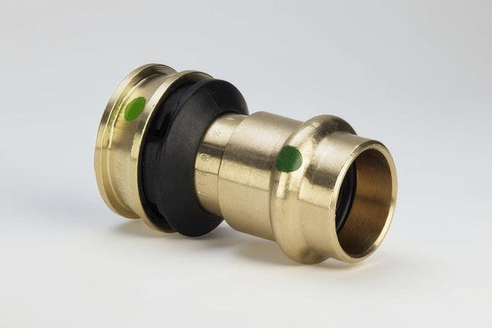 Uebergangsstueck Raxofix m.Pressanschl.,für metallene Systeme, RG