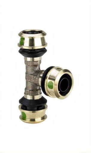 T-Stueck Raxofix Siliziumbronze, m.Pressanschluss