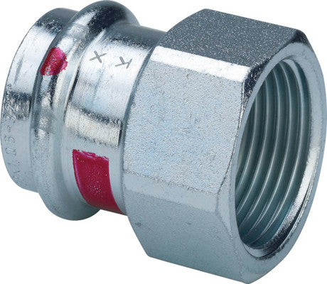 Prestabo-Übergangsstück Innengewinde Stahl unlegiert,verzinkt, Pressanschluss