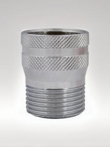Wasserstop 3/4"IG x 3/4"AG verchromt