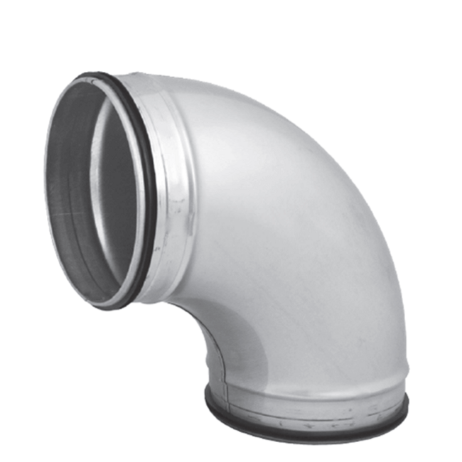 Wickelfalz Bogen 90° grad