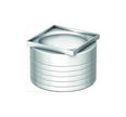 DRAIN Aufsatzstück für Edelstahlrost 100mm