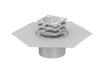 DRAIN PLUS Dünnbettaufsatzstück mit Rost 100 mm