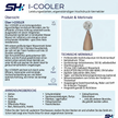 Mobiler Hochdruck Sprühnebelbefeuchter I-Cooler Laufzeit 5-10 Stunden
